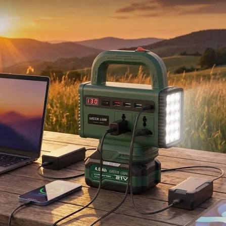 پاور استیشن گرین لاین Green Volt 150W با باتری 4000mAh Green Lion