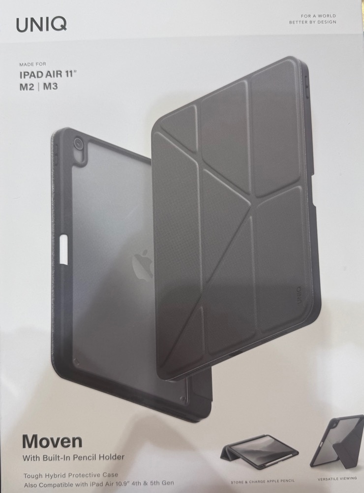 کاور آیپد یونیک مدل Moven مناسب iPad Air 11 برای M2 و M3