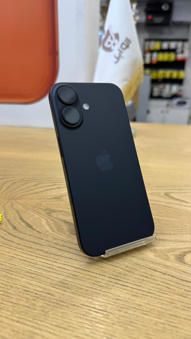 کارکرده : آیفون ۱۶ نرمال ۱۲۸ گیگابایت مشکی شرکتی چین iPhone 16 128 GB Black CHA