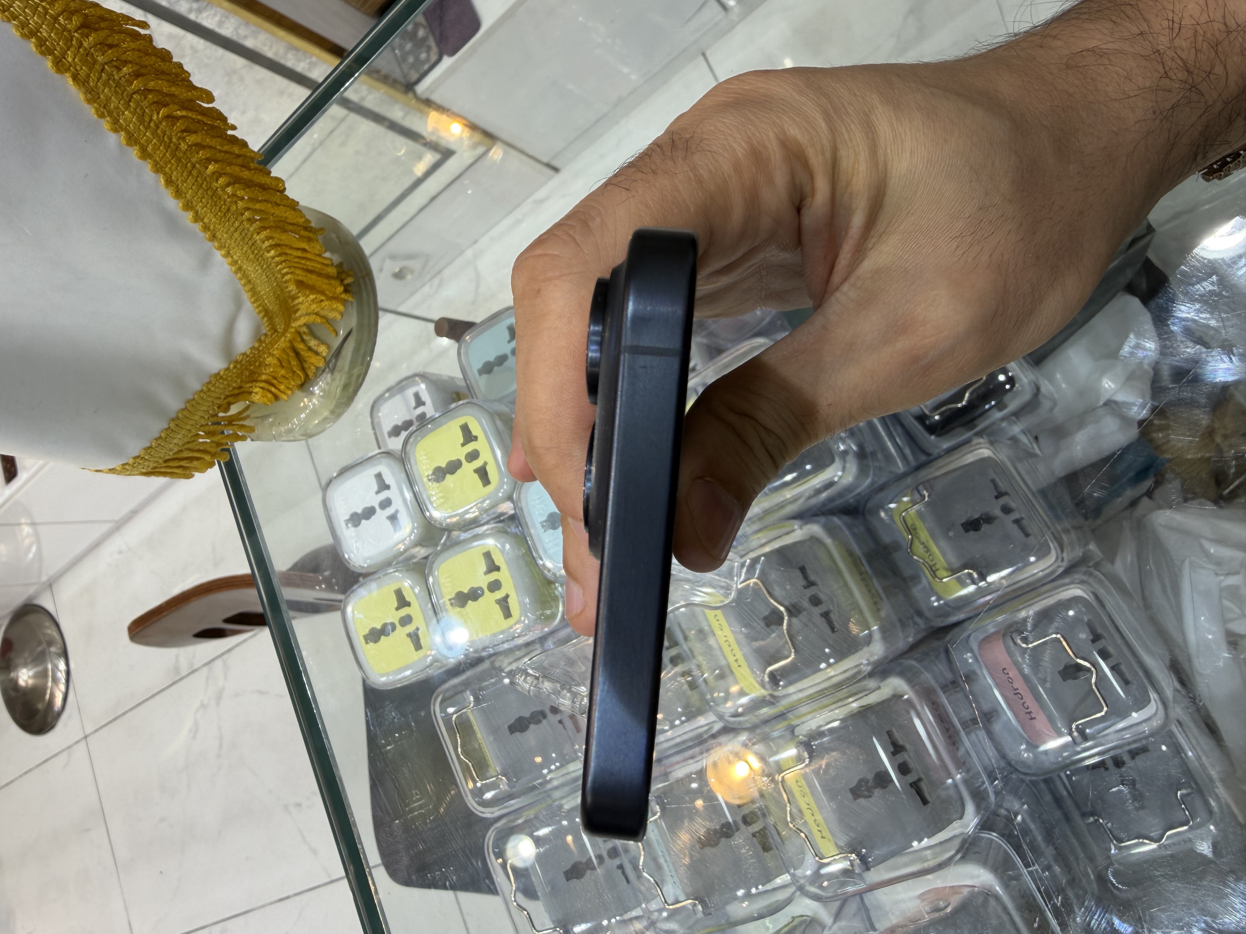کارکرده : آیفون ۱۵ پرومکس حافظه ۲۵۶ گیگابایت و رم ۸ گیگابایت آبی سنگاپور iPhone 15 Pro Max 256 Gb Blue ZAA