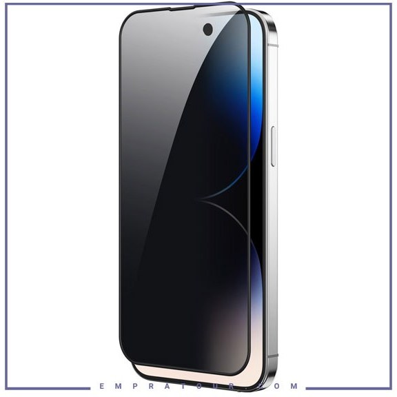 گلس حریم شخصی گرین لاین آیفون Green Lion Silicone Plus 3D Privacy Iphone 14 Pro Max