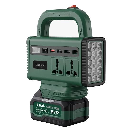 پاور استیشن گرین لاین Green Volt 150W با باتری 4000mAh Green Lion