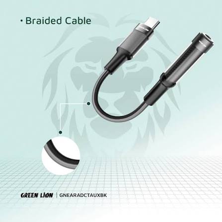مبدل لایتنینگ به AUX گرین‌لاین مدل GNEALTG35MM – صدای Lossless و متریال پریمیوم Green Lion Earphone Adapter