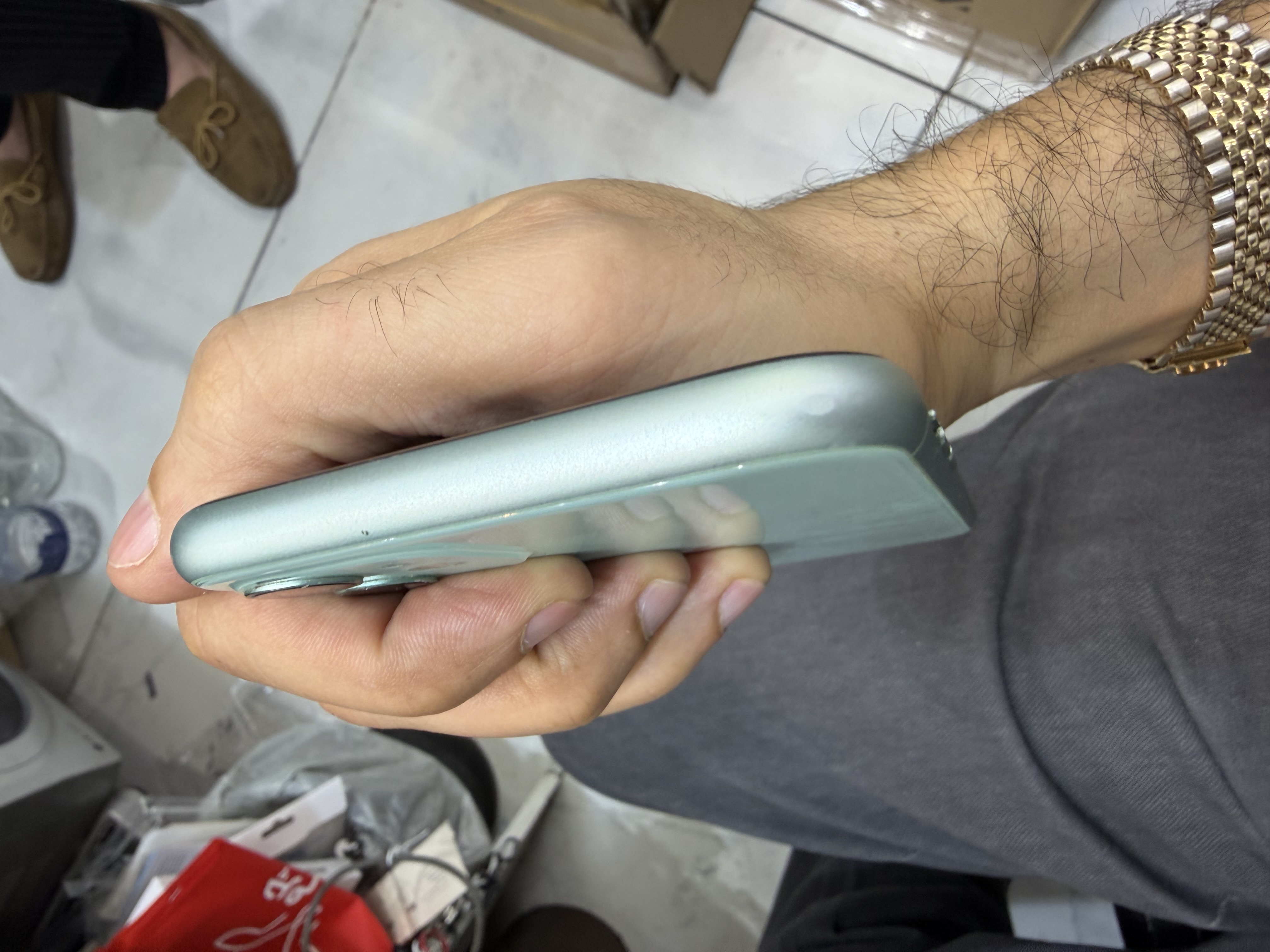 کارکرده : آیفون ۱۱ نرمال حافظه ۱۲۸ گیگابایت و رم ۴ گیگابایت سبز iPhone 11 128 Gb Green LLA