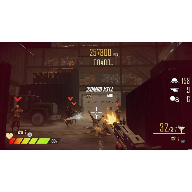 کارکرده : دیسک بازی Operation Wolf Returns: First Mission مخصوص PS5