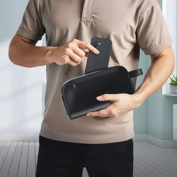 کیف اکسسوری دستی قفل اثرانگشتی گرین لاین لیورا Green Liora