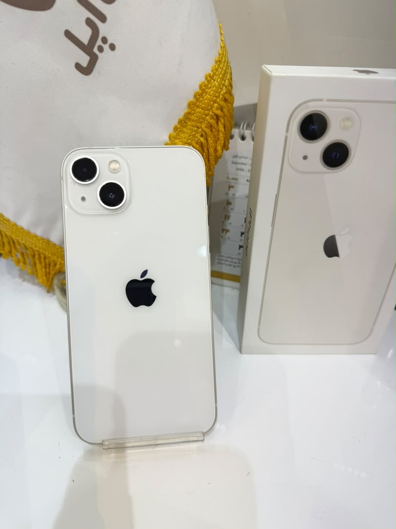کارکرده : آیفون 13 نرمال حافظه 128 گیگابایت و رم 4 گیگابایت سفید چین iPhone 13 128 Gb White CHA