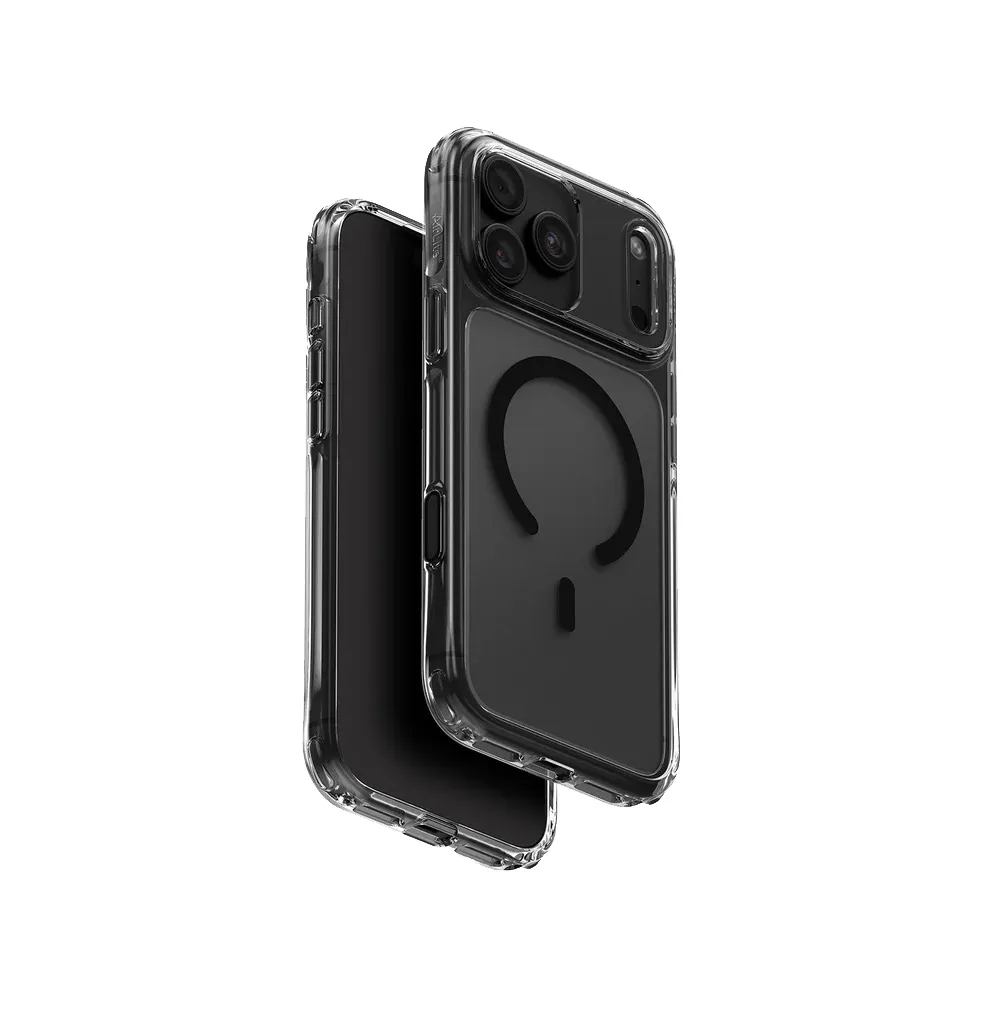 قاب آیفون ۱۸ پرو مکس یونیک مجهز به ضربه گیر مدل UNIQ LifePro Xtreme Hybrid case with AirLite