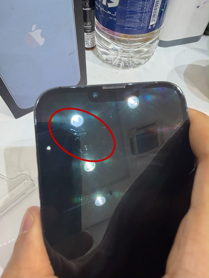 کارکرده : آیفون 13 پرومکس حافظه 128 گیگابایت و رم 6 گیگابایت ریپک آبی سنگاپور iPhone 13 Pro Max 128 Gb Blue ZAA