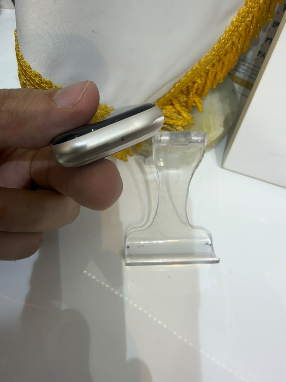 کارکرده : اپل واچ اس ای 2 سایز 44 میلیمتری استارلایت Apple Watch SE 2 44mm Starlight