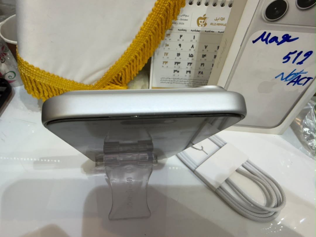 کارکرده : آیفون 17 پرومکس 512 گیگابایت سیلور سنگاپور iPhone 17 Pro Max 512 Gb Silver ZAA