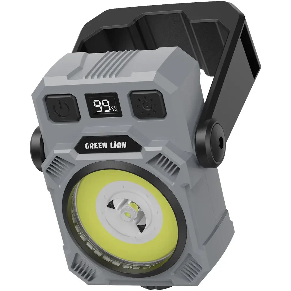 چراغ شارژی گرین لاین مدل GNWL50MWLTBK دو رنگ MINI LED LIGHT