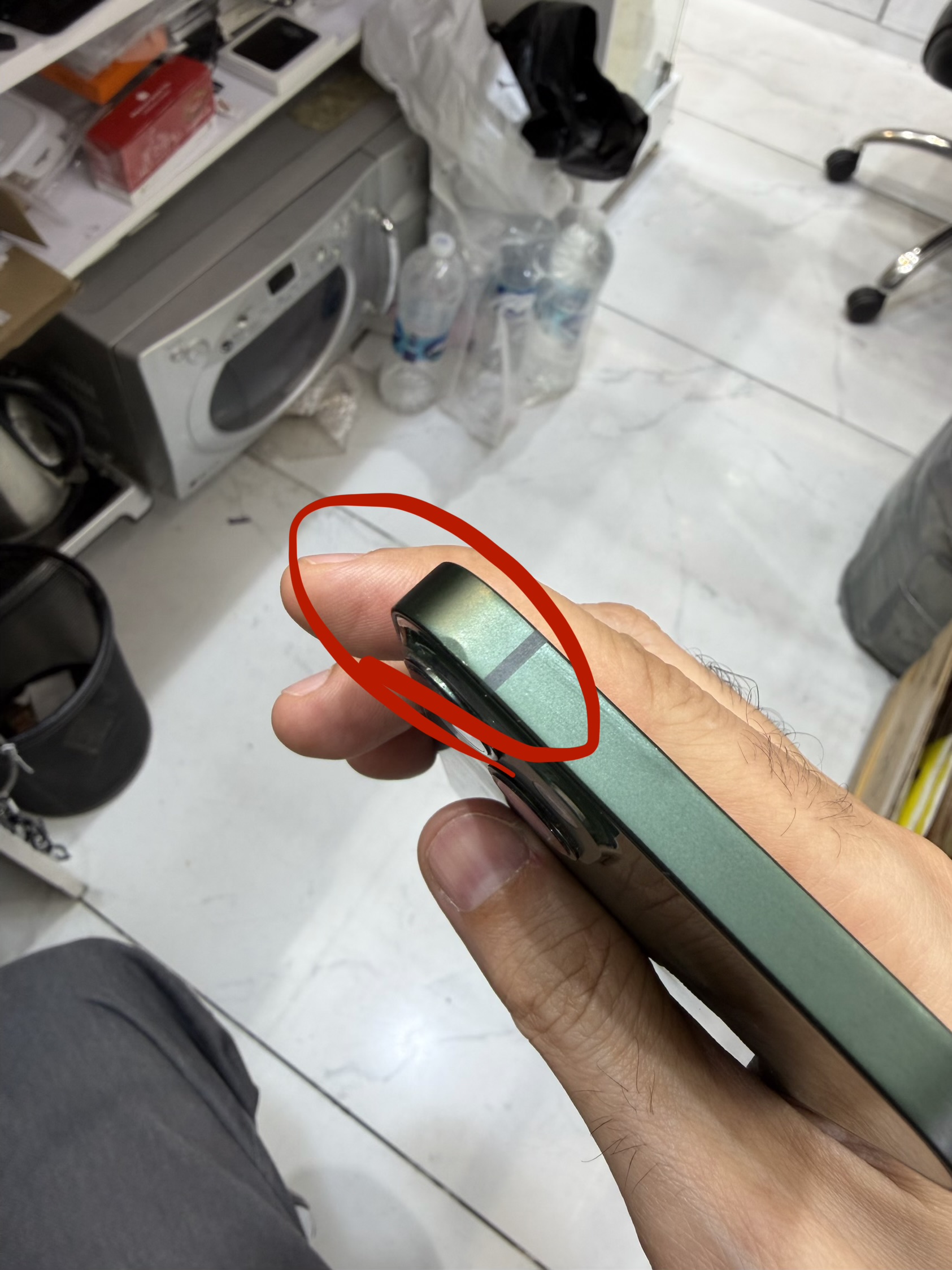 کارکرده : آیفون ۱۳ نرمال حافظه ۱۲۸ گیگابایت و رم ۴ گیگابایت سبز چین iPhone 13 128 Gb Green CHA