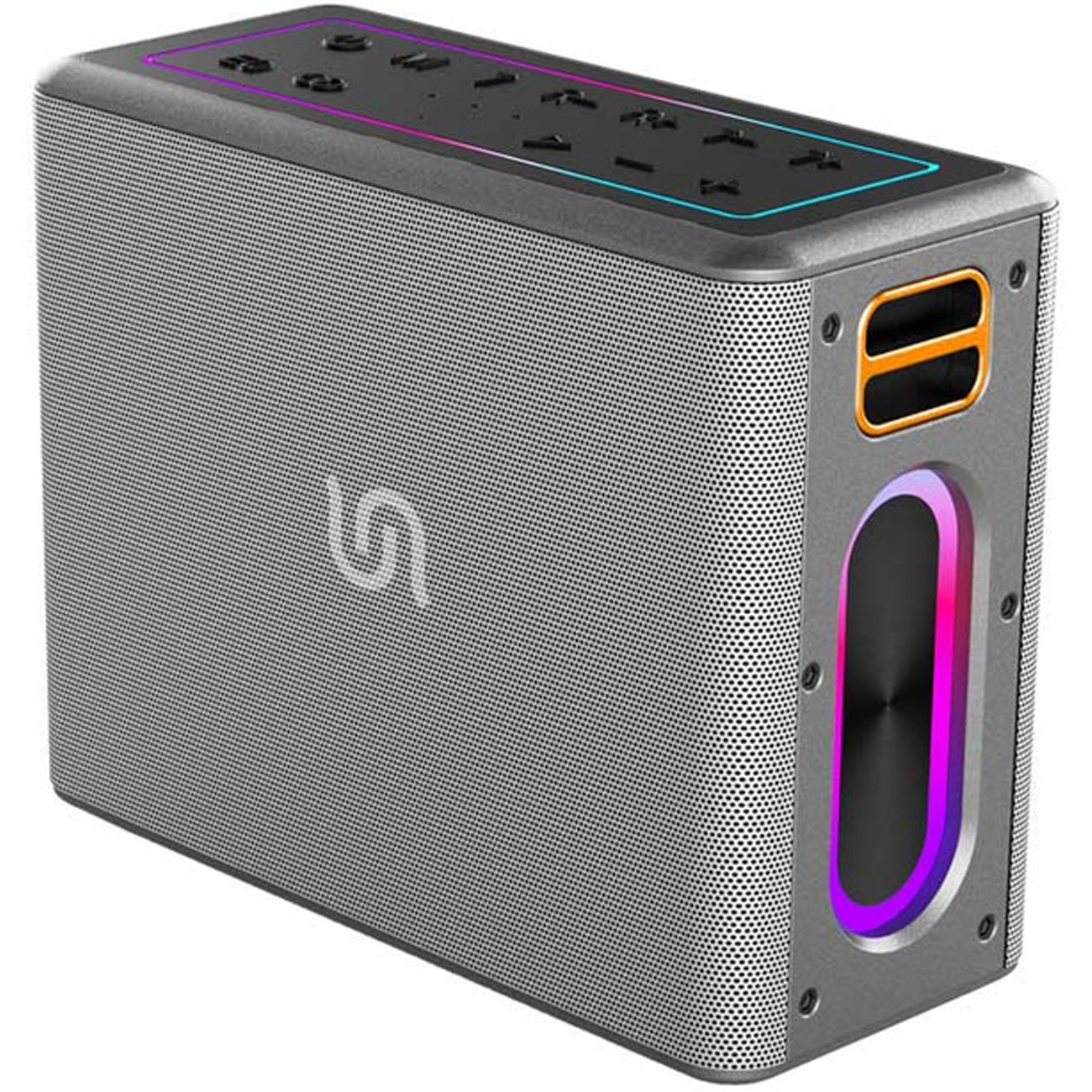 اسپیکر بلوتوثی پورودو Porodo مدل PD-STKRS80 با نورپردازی RGB