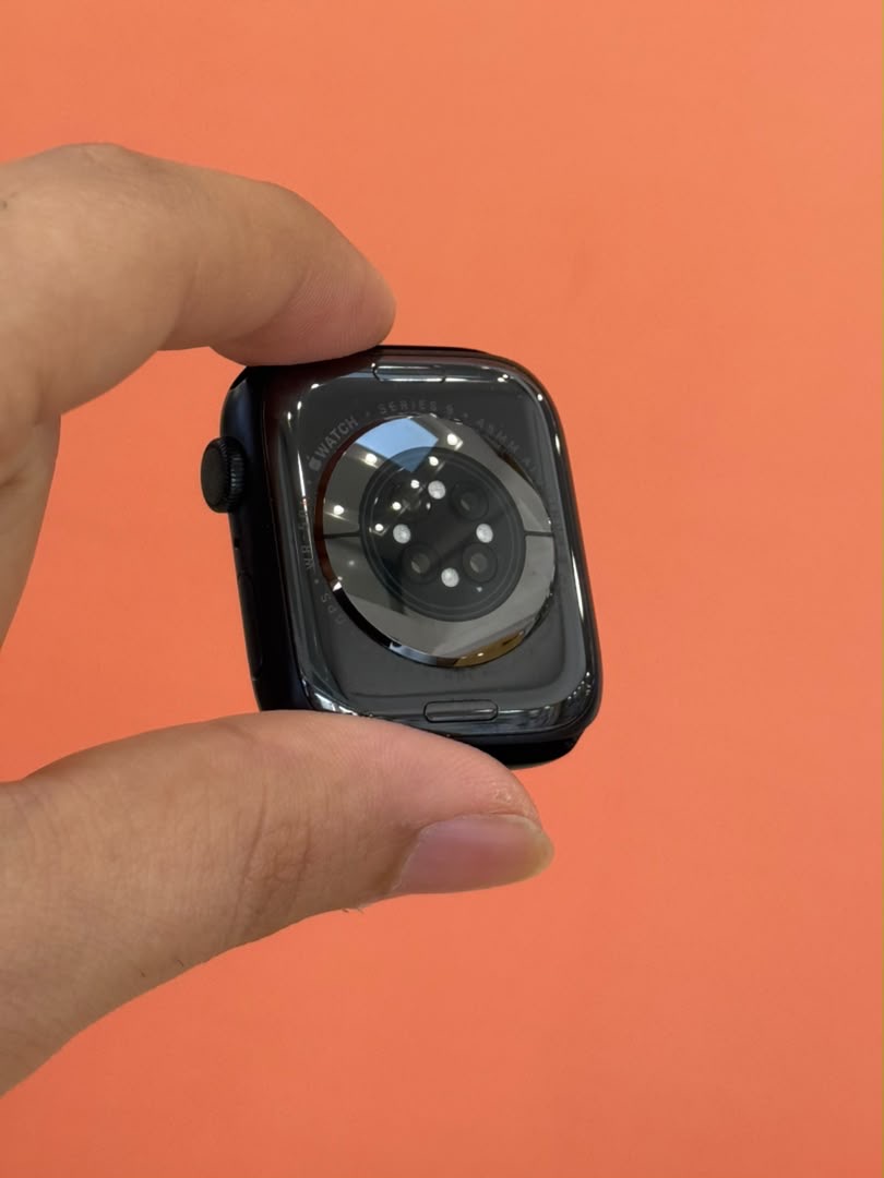 کارکرده : اپل واچ سری ۹ سایز ۴۵ میلیمیتر مشکی Apple Watch 9 Series 45 mm Midnight