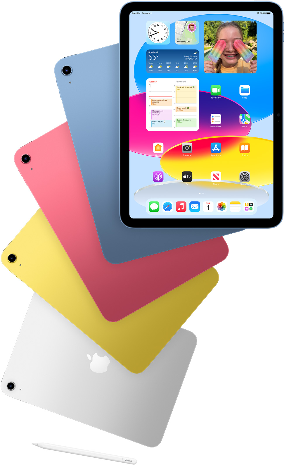 آیپد 11 2025 پردازنده A16 حافظه 256 گیگابایت و رم ۶ گیگابایت 11 اینچ iPad 11 A16 256 Gb wifi
