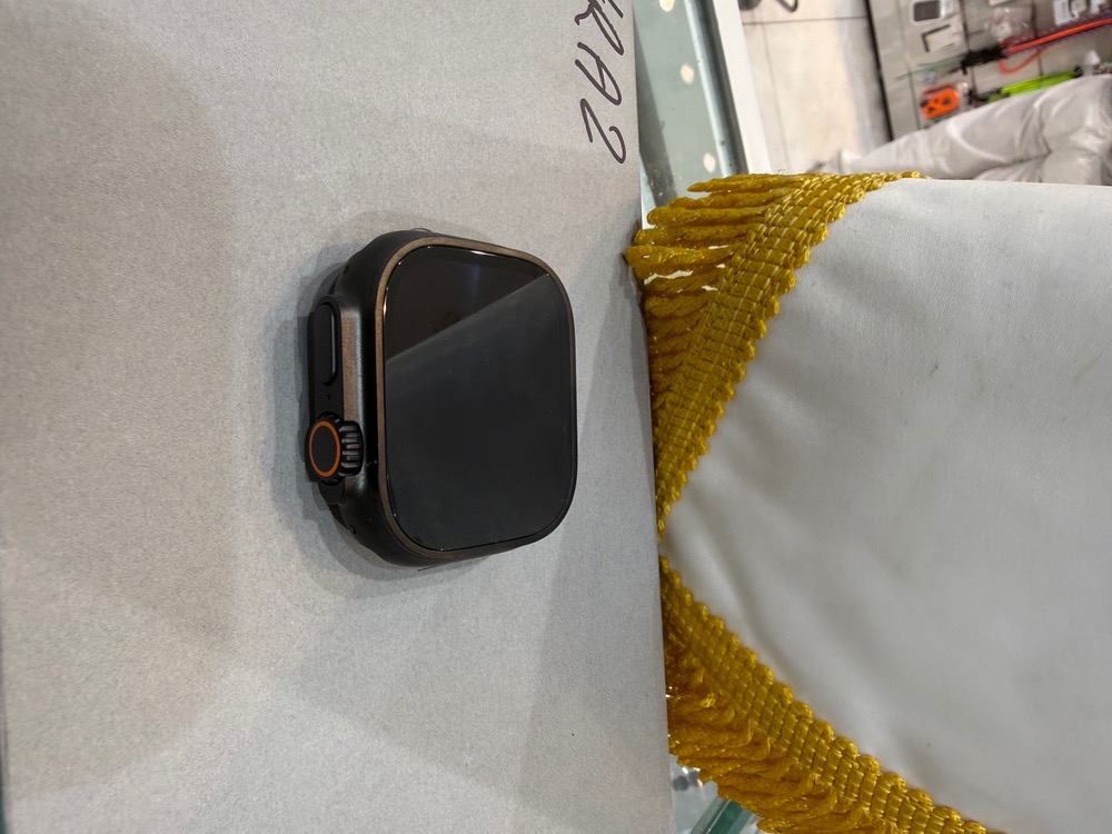 کارکرده : اپل واچ اولترا 2 تیتانیوم مشکی بند آلپاین سبز Apple Watch Ultra 2 Black Titanium green Alpine