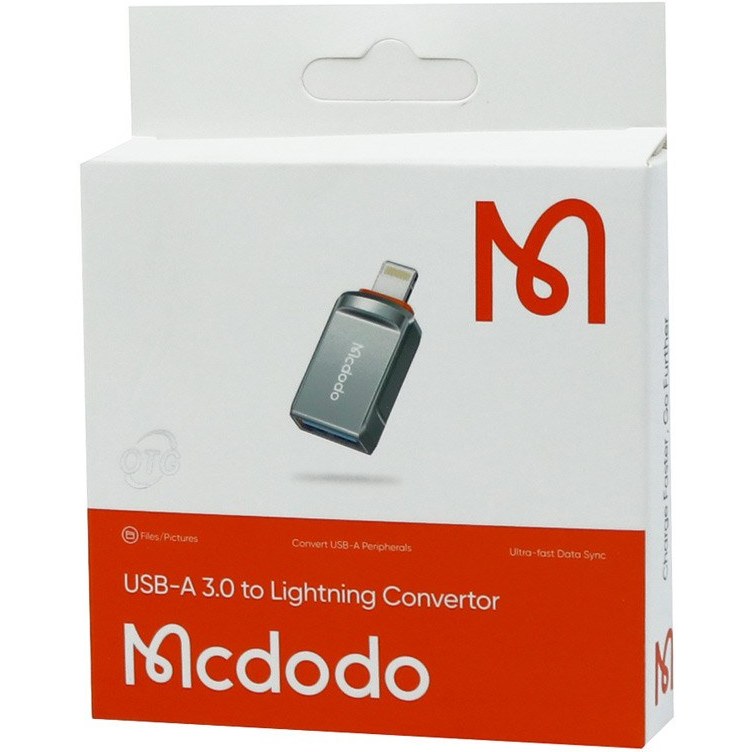 مبدل OTG لایتنینگ مک دودو مدل OT-8600