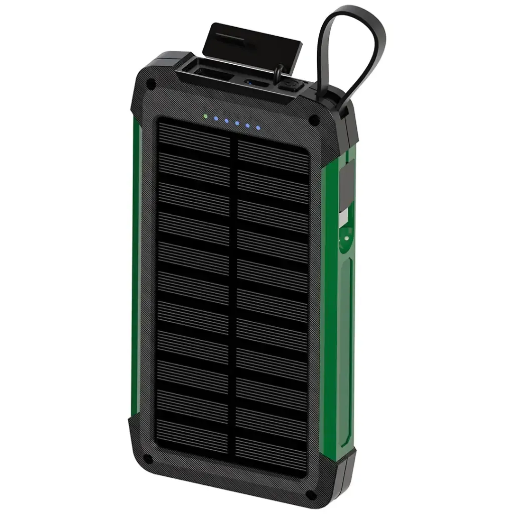 پاوربانک خورشیدی گرین لاین Solar Trex ظرفیت 10000mAh