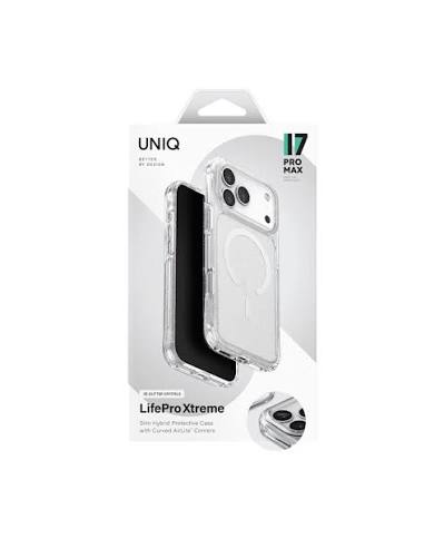 کیس شفاف مگ سیف آیفون 17 پرو مکس یونیک | Uniq مدل LifePro Xtreme Slim Hybrid Protective Case