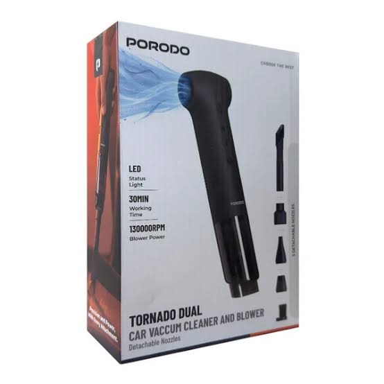 جارو شارژی و دمنده پرودو(Porodo) مدل Tornado Dual