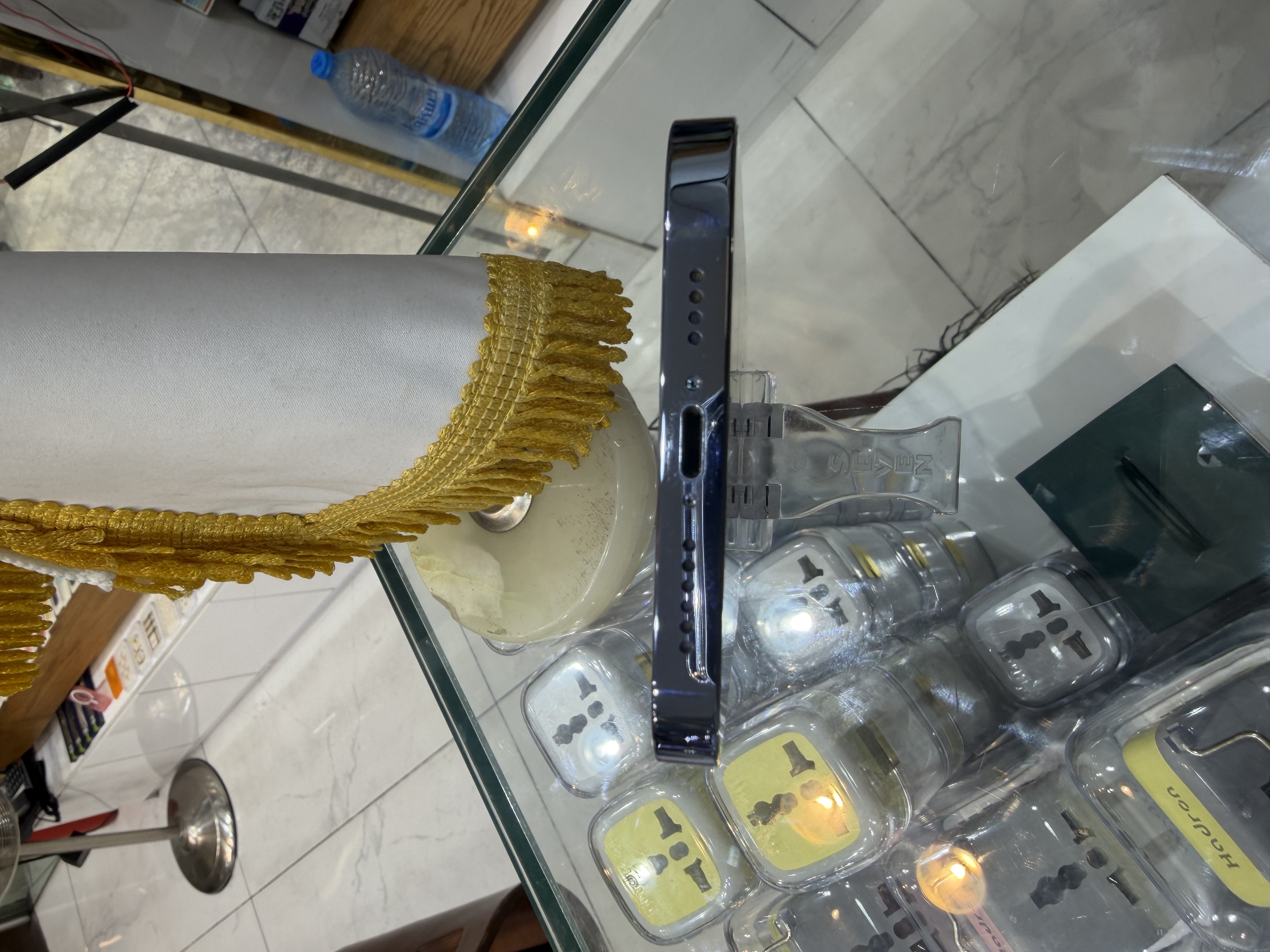 کارکرده : آیفون ۱۳ پرومکس حافظه ۲۵۶ گیگابایت و رم ۶ گیگابایت آبی سنگاپور iPhone 13 Pro Max 256 Gb Blue ZAA