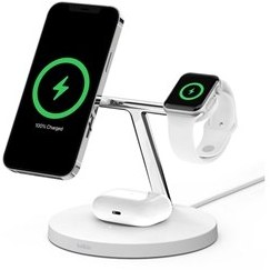 شارژر بی سیم بلکین مدل WIZ017 ظرفیت ۱۵ وات با فناوری MagSafe