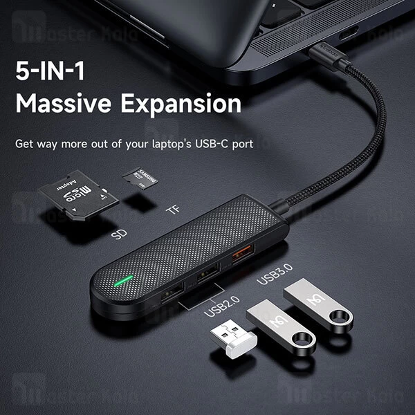 هاب USB-C پنج‌کاره مک‌دودو Mcdodo HU-1430