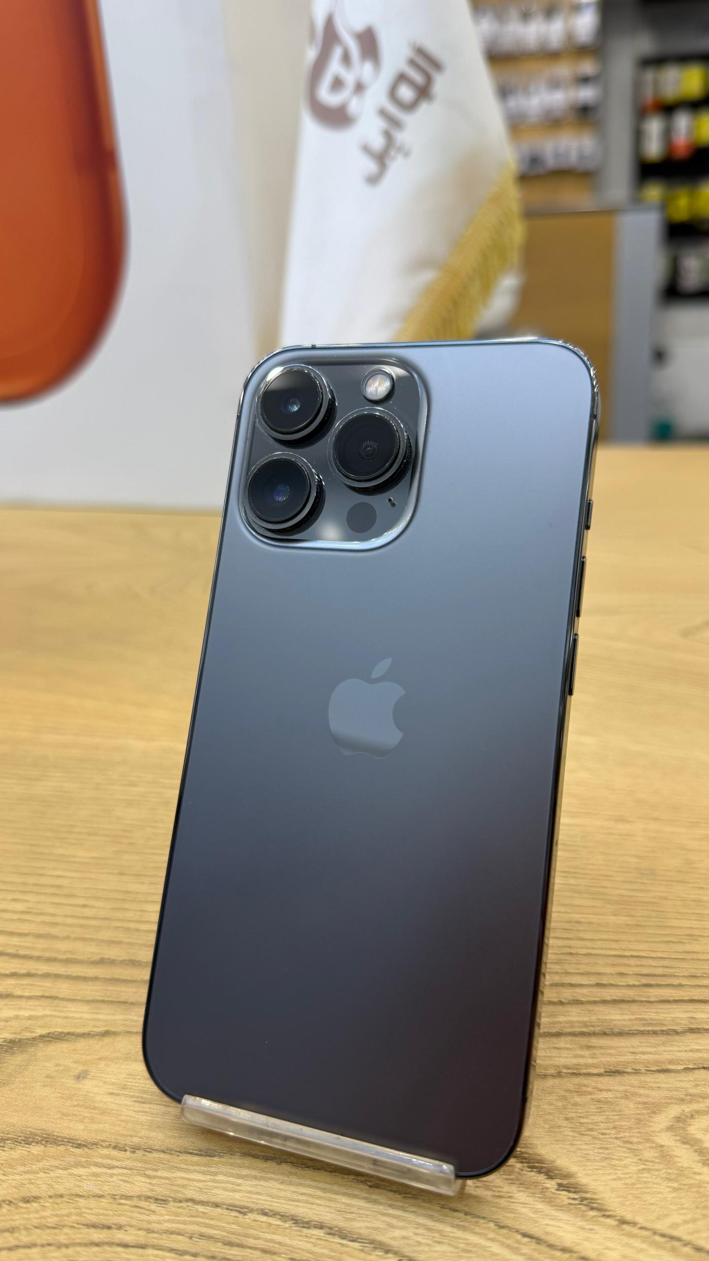 کارکرده : آیفون ۱۳ پرو ۲۵۶ گیگابایت مشکی سنگاپور رجیستر iPhone 13 Pro 256 GB Black ZAA