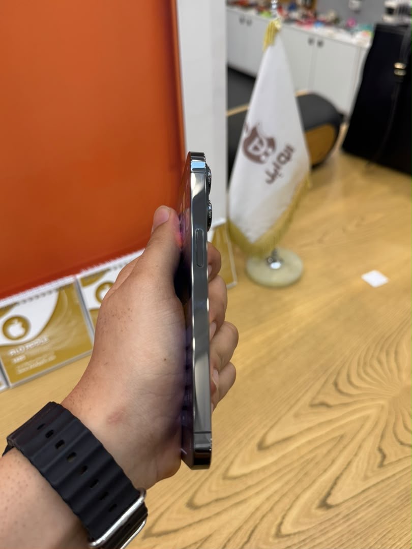 کارکرده : آیفون ۱۳ پرو حافظه ۱۲۸ گیگابایت و رم ۶ گیگابایت مشکی سنگاپور iPhone 13 Pro 128 Gb Black ZAA