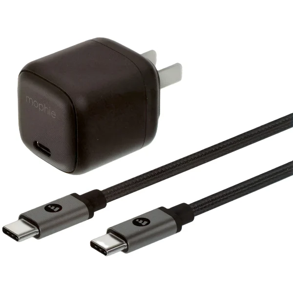 شارژر دیواری موفی مدل SpeedPort توان ۳۰ وات با کابل USB-C  Mophie