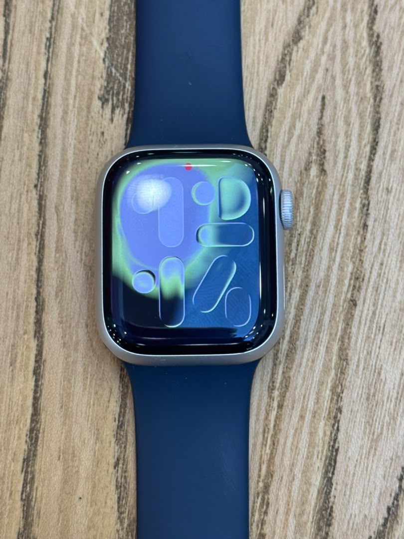 کارکرده : اپل واچ سری ۹ سایز ۴۱ میلیمتر نقره ای Apple Watch Series 9 41mm silver