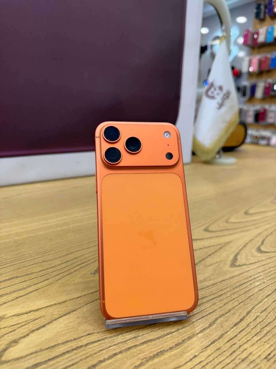 کارکرده : آیفون ۱۷ پرومکس حافظه ۲۵۶ گیگابایت نارنجی سنگاپور iPhone 17 Pro Max 256 Gb Orange ZAA