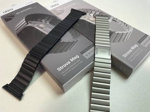 بند استیل اپل واچ یونیک سایز 44/45/49 Uniq Strova Mag