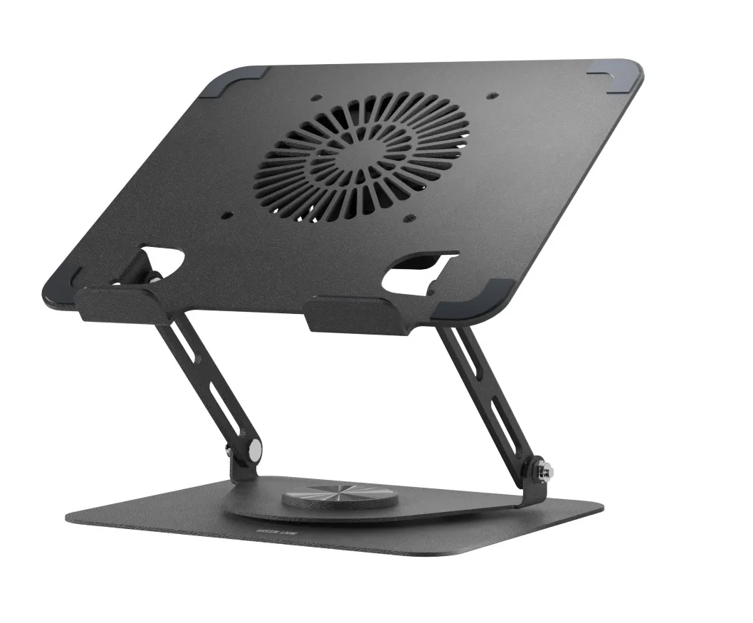 استند لپ‌تاپ با فن خنک کننده گرین لاین ADJUSTABLE LAPTOP STAND WITH COOLING FAN