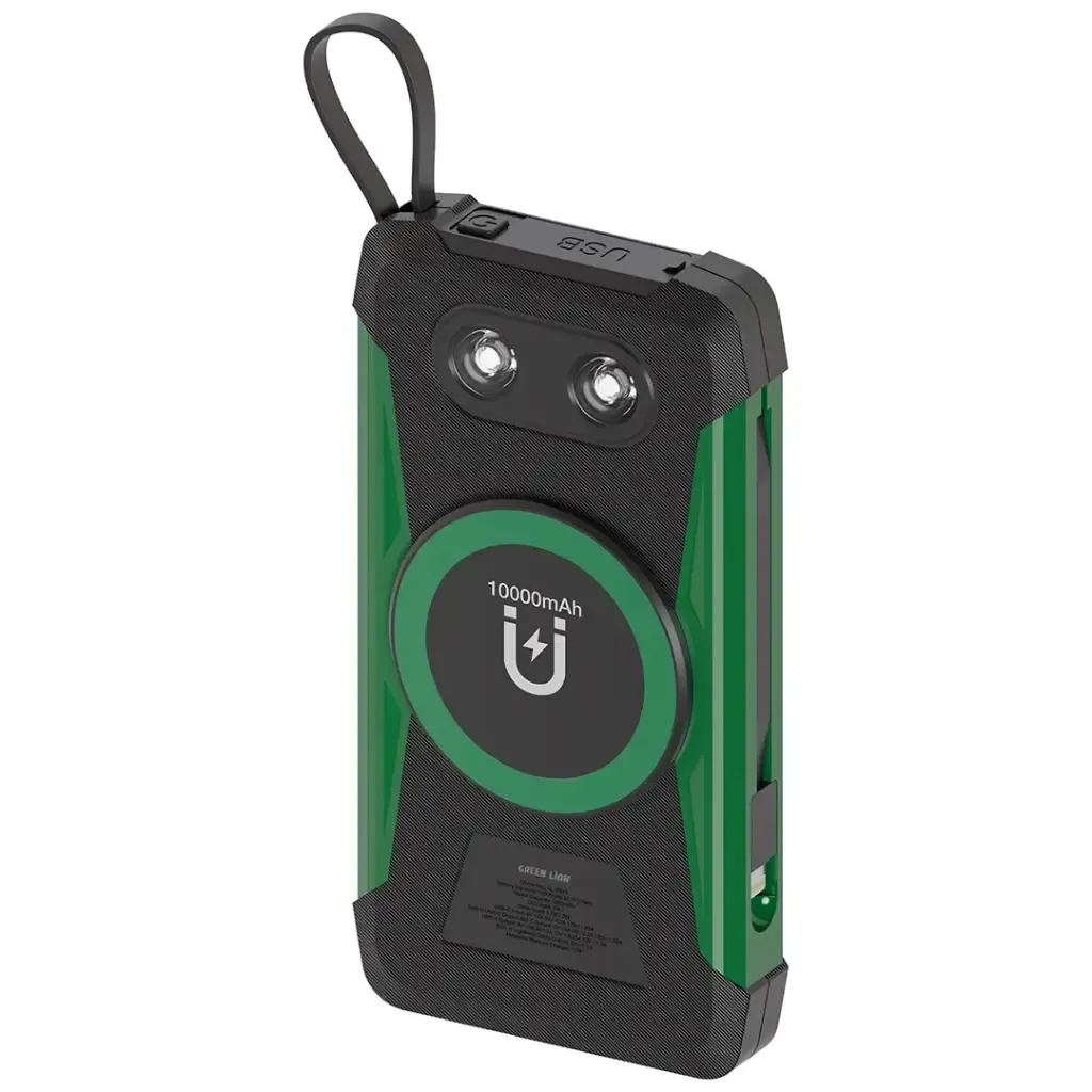 پاوربانک خورشیدی گرین لاین Solar Trex ظرفیت 10000mAh