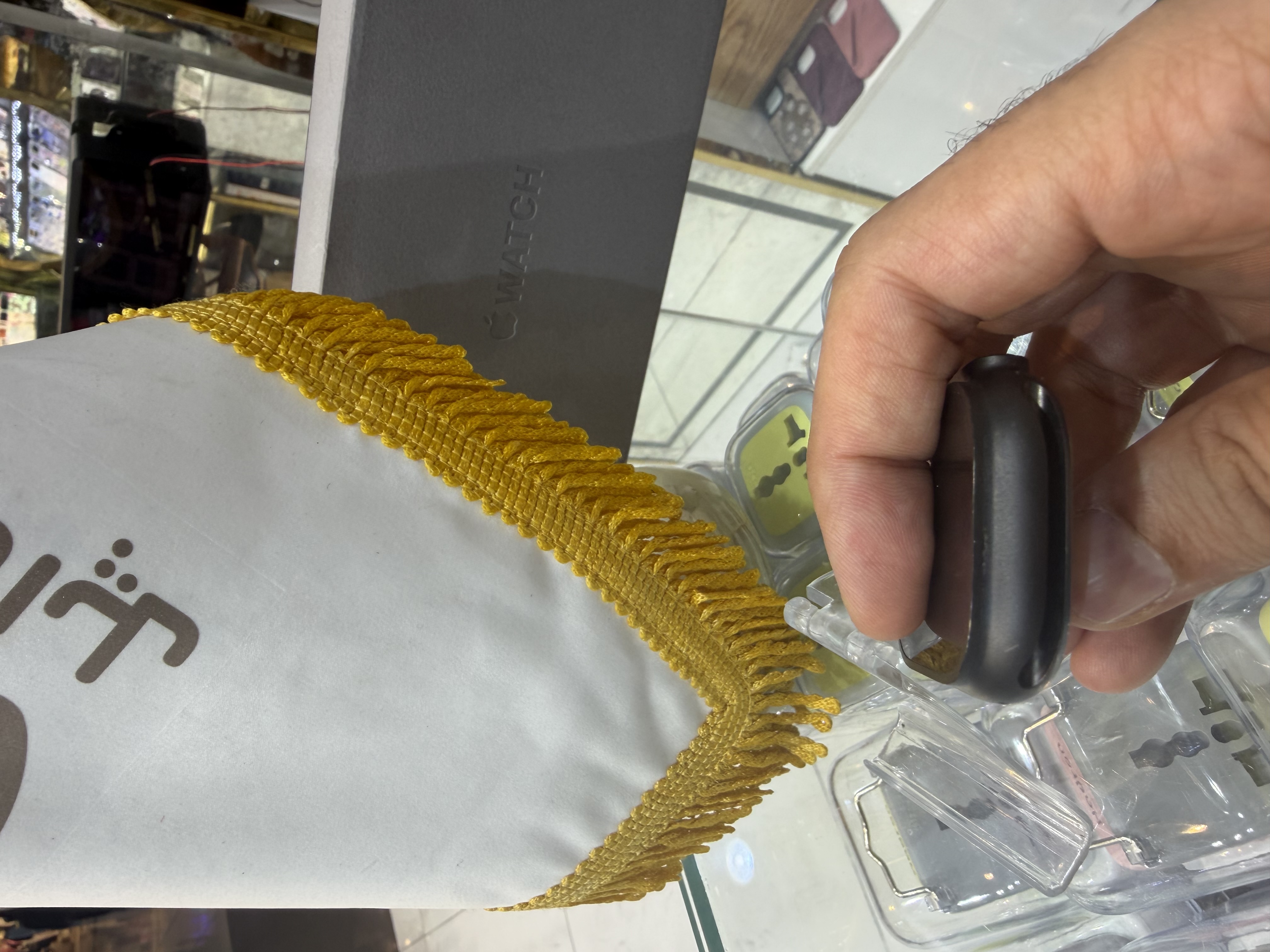 کارکرده : اپل واچ اولترا ۲ سایز ۴۹ میلیمتر مشکی اوشن Apple Watch Ultra 2 49mm Ocean Black