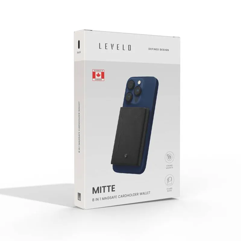 جا کارتی مگ سیف دار لولو مدل MITTE LEVELO LVLM81MWBK