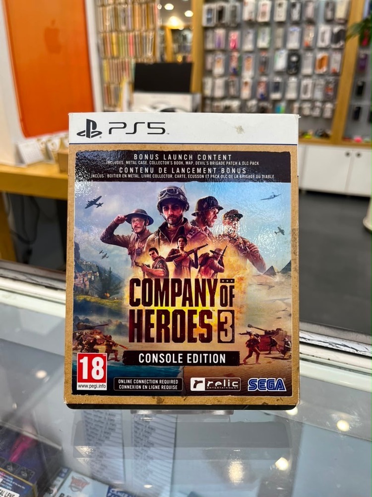 کارکرده : دیسک بازی Company Of Heroes 3 برای پلی استیشن 5