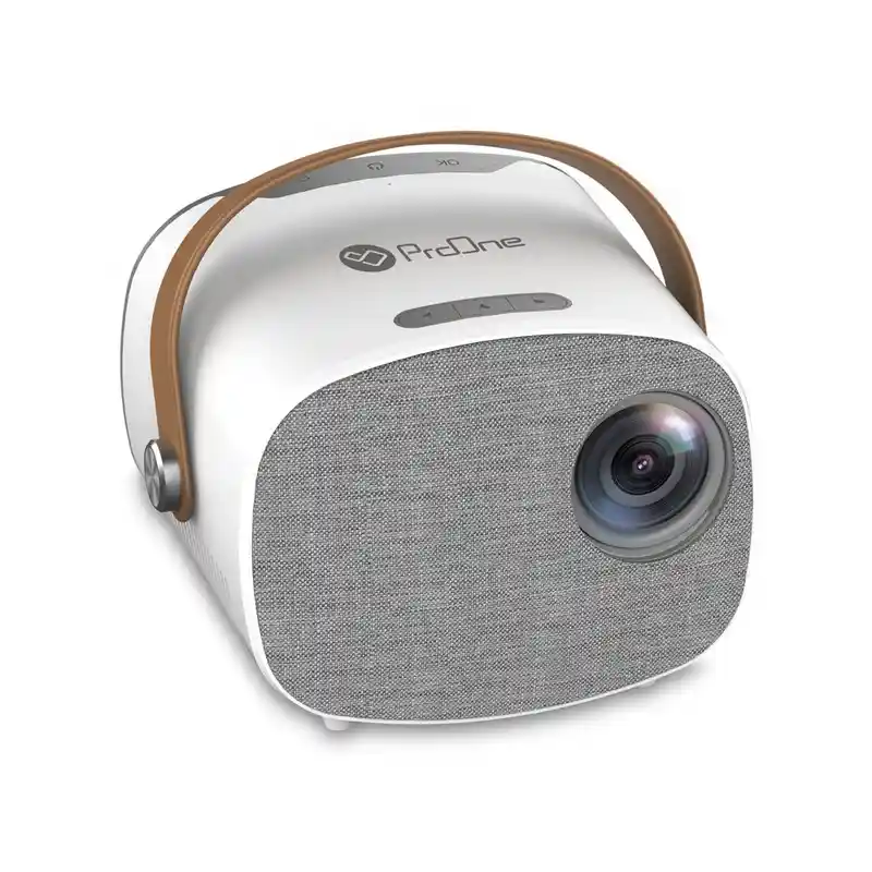 کارکرده : مینی ویدئو پروژکتور پرووان مدل PGV300 با کیفیت Full HD، عمر لامپ 30000 ساعت، قابلیت پخش مستقیم و تنظیم زاویه تصویر تا 40 درجه
